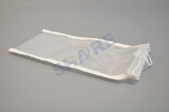 Nylon Mesh Food Strainer Filter Bags For Green Juice Home Brewing Drawstringter Bags