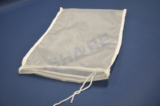 Nylon Mesh Food Strainer Filter Bags For Green Juice Home Brewing Drawstringter Bags