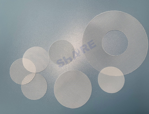 25 Micron Polyester Filter Mesh Disc For Lab Cleanliness Analysis