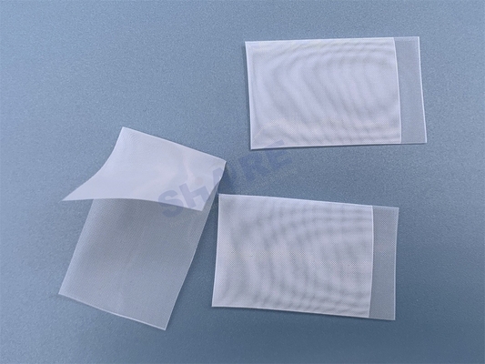 Custom 30mm X 50mm 45mm X 75mm 75mm X 95mm Easy Fill Flap Biopsy Filter Bags Pleated Bottom